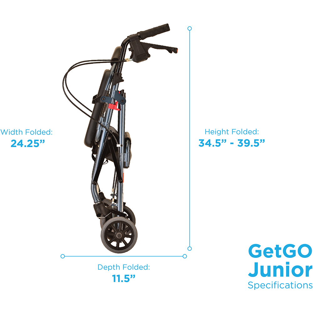 GETGO JUNIOR ROLL WALKER BLUE